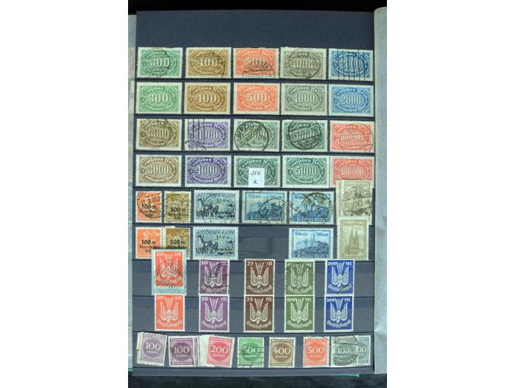 1872/1945, postfrische, ungebrauchte und gestempelte Sammlung, in den Hauptnummern weitgehend kpl., meist in beiden Erhaltung