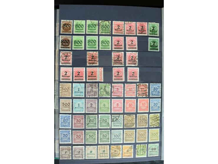 1872/1945, postfrische, ungebrauchte und gestempelte Sammlung, in den Hauptnummern weitgehend kpl., meist in beiden Erhaltung