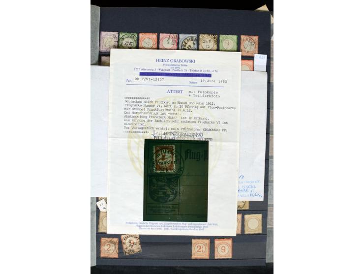 1872/1945, postfrische, ungebrauchte und gestempelte Sammlung, in den Hauptnummern weitgehend kpl., meist in beiden Erhaltung