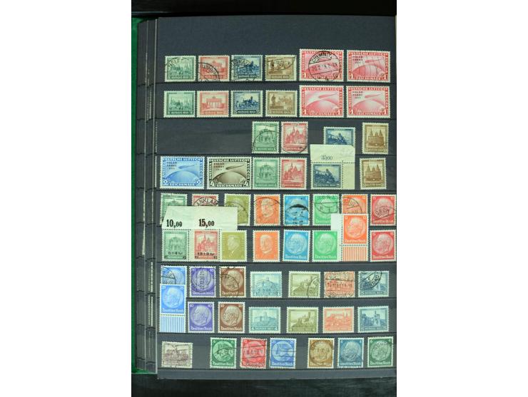 1872/1945, postfrische, ungebrauchte und gestempelte Sammlung, in den Hauptnummern weitgehend kpl., meist in beiden Erhaltung