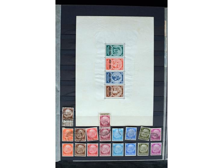 1872/1945, postfrische, ungebrauchte und gestempelte Sammlung, in den Hauptnummern weitgehend kpl., meist in beiden Erhaltung