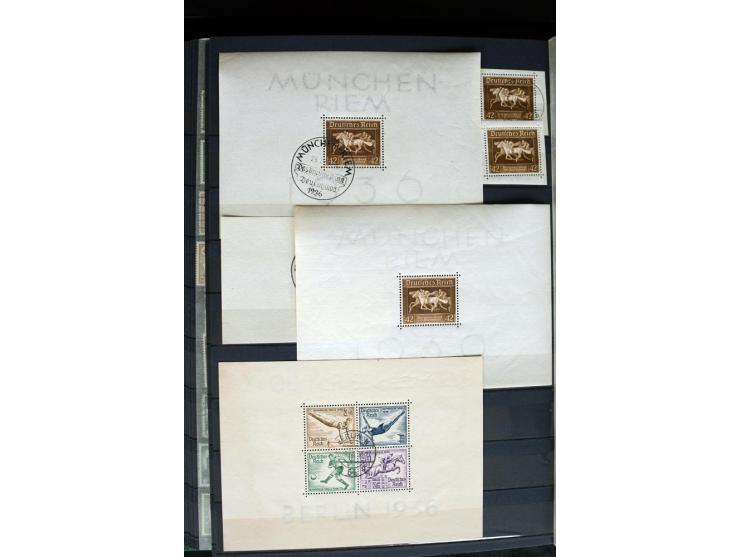 1872/1945, postfrische, ungebrauchte und gestempelte Sammlung, in den Hauptnummern weitgehend kpl., meist in beiden Erhaltung