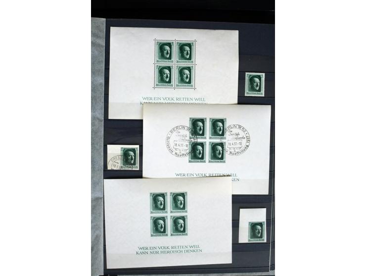 1872/1945, postfrische, ungebrauchte und gestempelte Sammlung, in den Hauptnummern weitgehend kpl., meist in beiden Erhaltung
