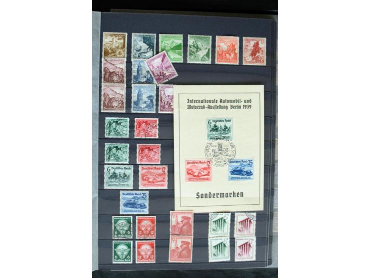 1872/1945, postfrische, ungebrauchte und gestempelte Sammlung, in den Hauptnummern weitgehend kpl., meist in beiden Erhaltung