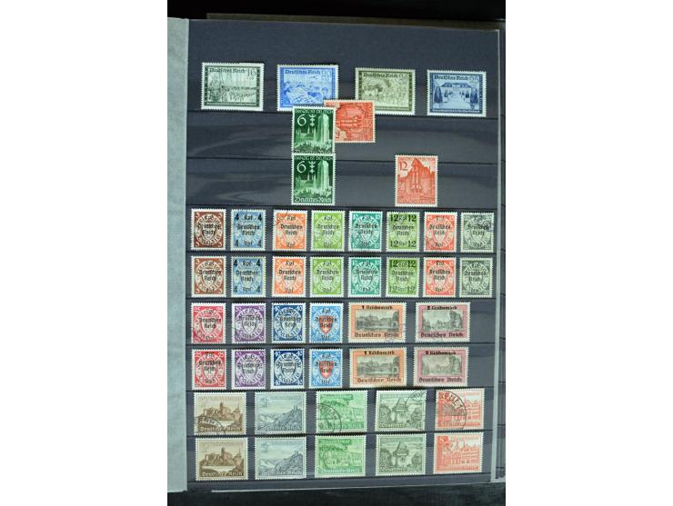 1872/1945, postfrische, ungebrauchte und gestempelte Sammlung, in den Hauptnummern weitgehend kpl., meist in beiden Erhaltung