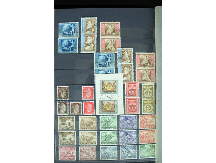 1872/1945, postfrische, ungebrauchte und gestempelte Sammlung, in den Hauptnummern weitgehend kpl., meist in beiden Erhaltung