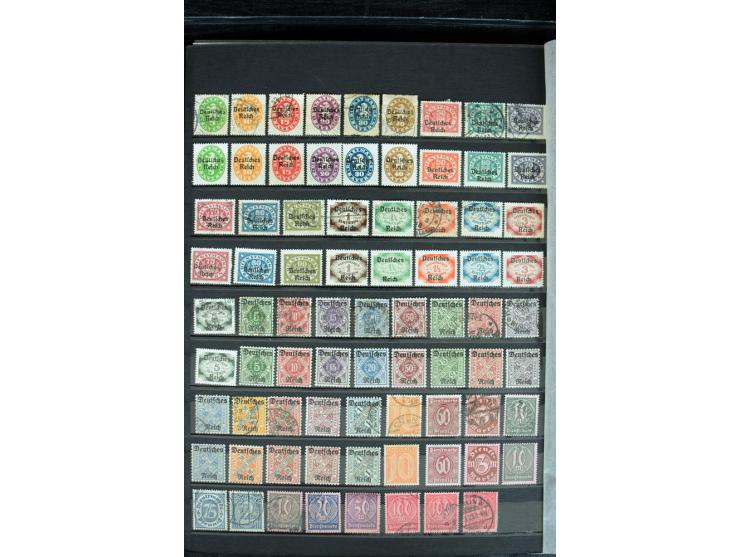 1872/1945, postfrische, ungebrauchte und gestempelte Sammlung, in den Hauptnummern weitgehend kpl., meist in beiden Erhaltung