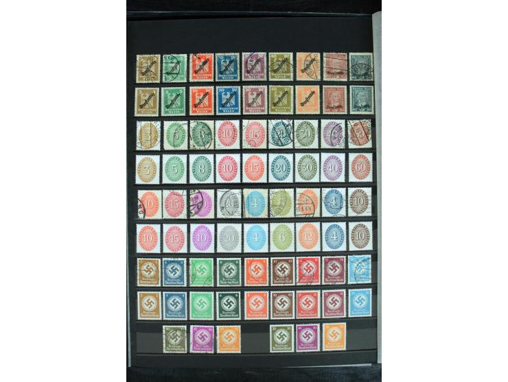 1872/1945, postfrische, ungebrauchte und gestempelte Sammlung, in den Hauptnummern weitgehend kpl., meist in beiden Erhaltung