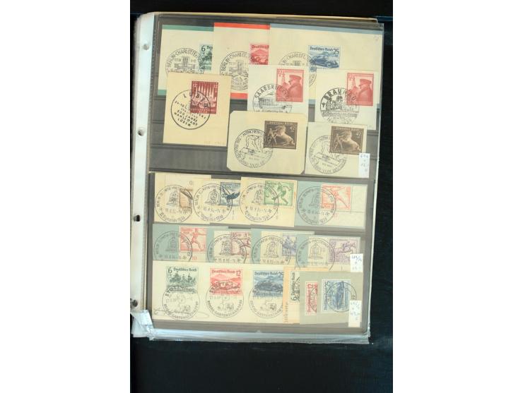 1872/1945, postfrischer, ungebrauchter und gestempelter Bestand mit vielen besseren Ausgaben in 2 Kartons