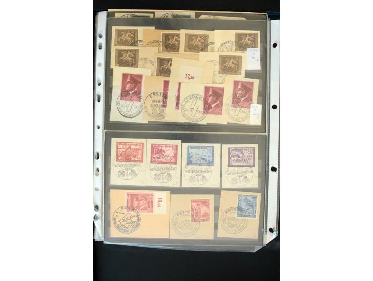 1872/1945, postfrischer, ungebrauchter und gestempelter Bestand mit vielen besseren Ausgaben in 2 Kartons
