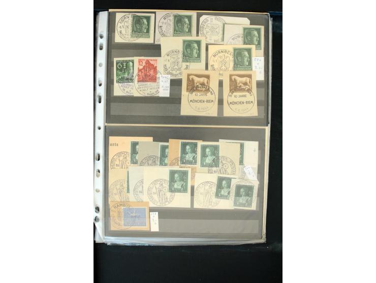 1872/1945, postfrischer, ungebrauchter und gestempelter Bestand mit vielen besseren Ausgaben in 2 Kartons
