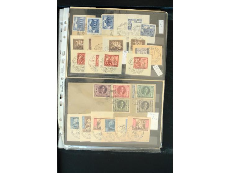 1872/1945, postfrischer, ungebrauchter und gestempelter Bestand mit vielen besseren Ausgaben in 2 Kartons