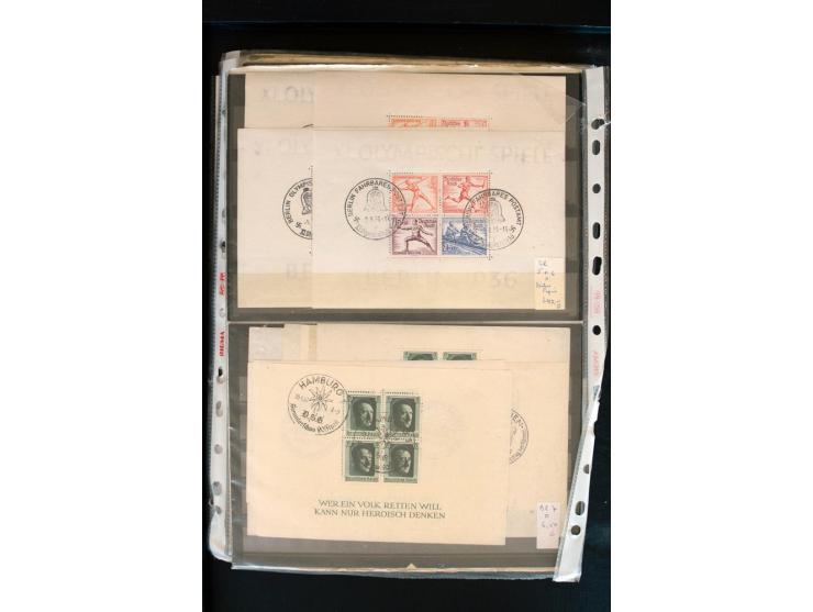 1872/1945, postfrischer, ungebrauchter und gestempelter Bestand mit vielen besseren Ausgaben in 2 Kartons