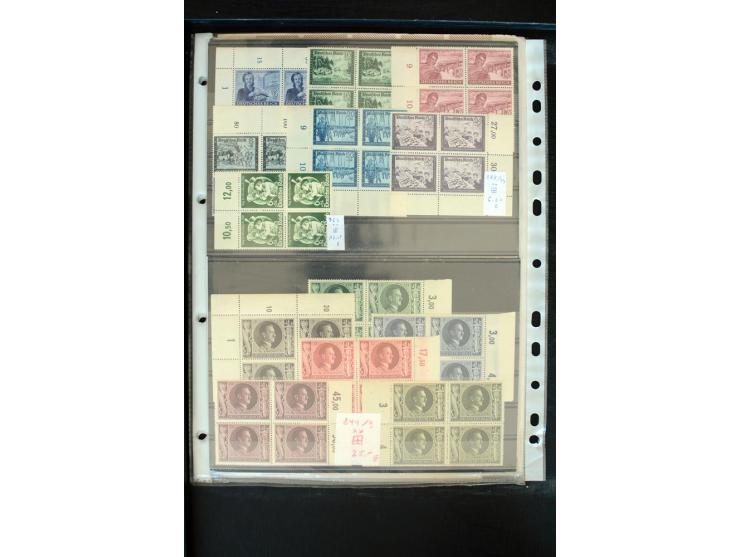 1872/1945, postfrischer, ungebrauchter und gestempelter Bestand mit vielen besseren Ausgaben in 2 Kartons