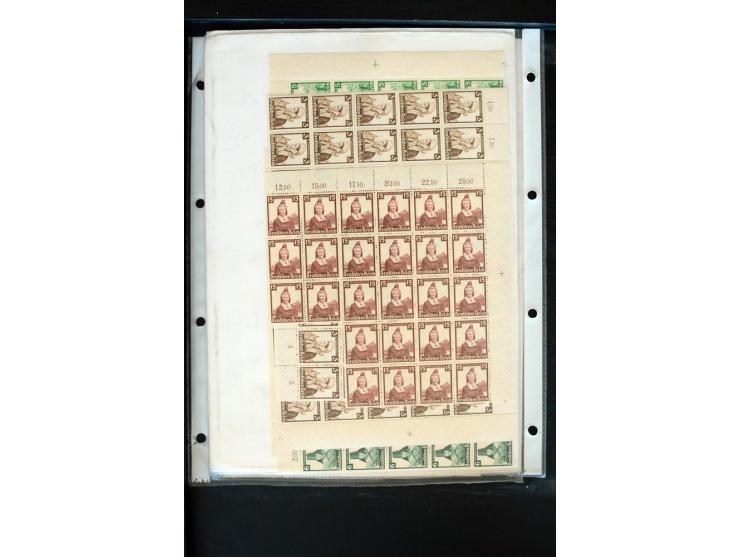 1872/1945, postfrischer, ungebrauchter und gestempelter Bestand mit vielen besseren Ausgaben in 2 Kartons
