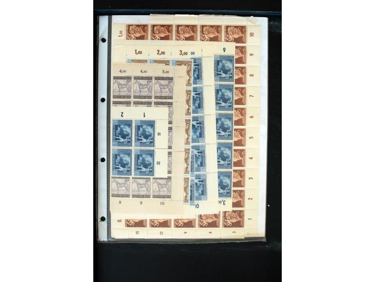 1872/1945, postfrischer, ungebrauchter und gestempelter Bestand mit vielen besseren Ausgaben in 2 Kartons