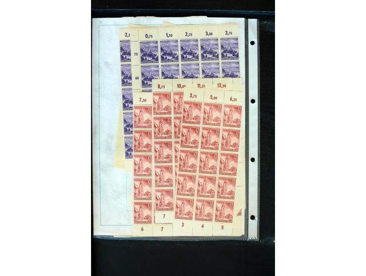 1872/1945, postfrischer, ungebrauchter und gestempelter Bestand mit vielen besseren Ausgaben in 2 Kartons