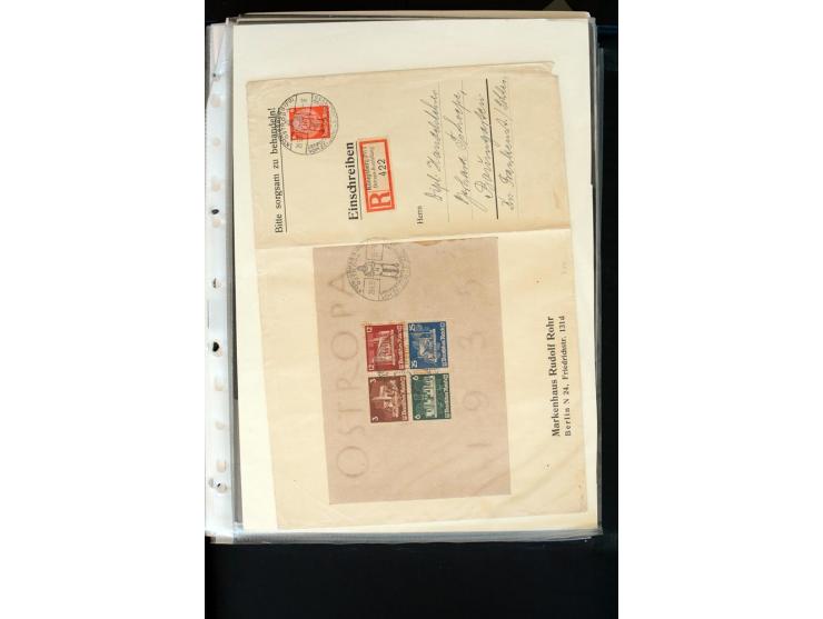 1872/1945, postfrischer, ungebrauchter und gestempelter Bestand mit vielen besseren Ausgaben in 2 Kartons