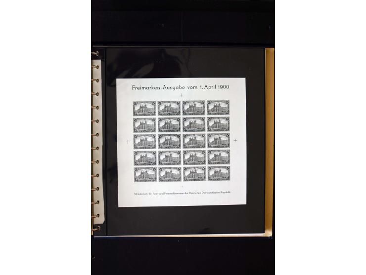 1872/1932, postfrische, ungebrauchte und gestempelte reichhaltige Sammlung in 2 Alben, oft doppelt gesammelt mit vielen besse