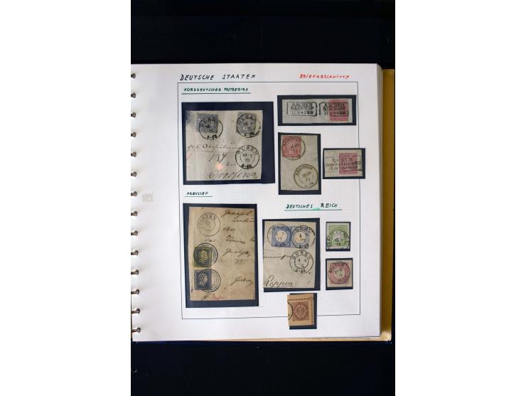 1872/1932, postfrische, ungebrauchte und gestempelte reichhaltige Sammlung in 2 Alben, oft doppelt gesammelt mit vielen besse