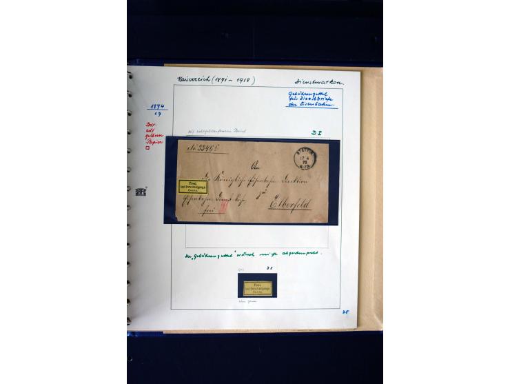 1872/1932, postfrische, ungebrauchte und gestempelte reichhaltige Sammlung in 2 Alben, oft doppelt gesammelt mit vielen besse