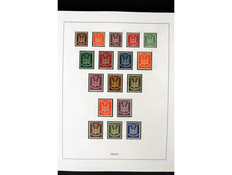1872/1945, postfrische und etwas ungebrauchte Sammlung mit u.a. Bl.1, 3 etc.