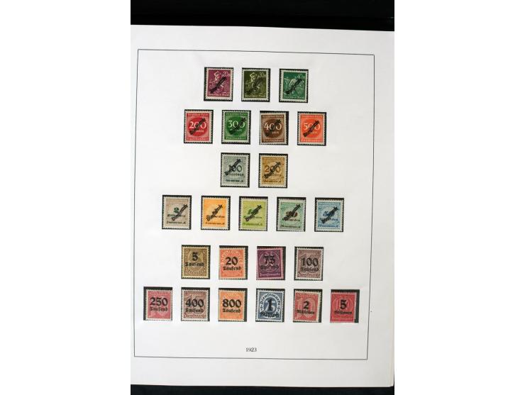 1872/1945, postfrische und etwas ungebrauchte Sammlung mit u.a. Bl.1, 3 etc.