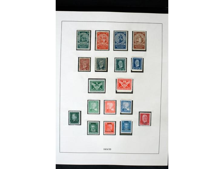 1872/1945, postfrische und etwas ungebrauchte Sammlung mit u.a. Bl.1, 3 etc.