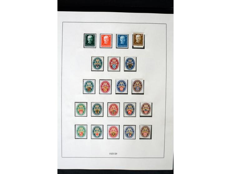 1872/1945, postfrische und etwas ungebrauchte Sammlung mit u.a. Bl.1, 3 etc.