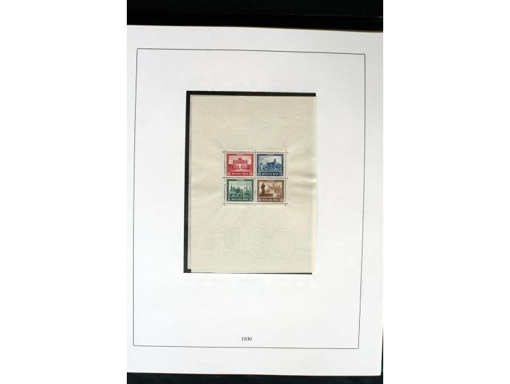 1872/1945, postfrische und etwas ungebrauchte Sammlung mit u.a. Bl.1, 3 etc.