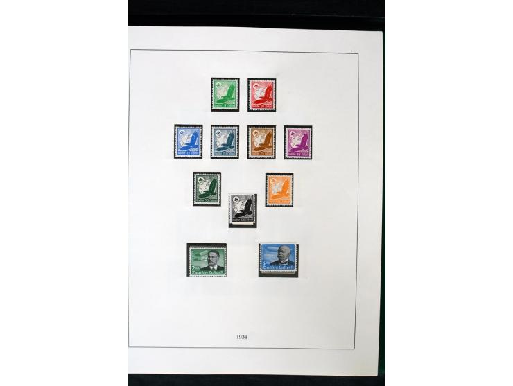 1872/1945, postfrische und etwas ungebrauchte Sammlung mit u.a. Bl.1, 3 etc.