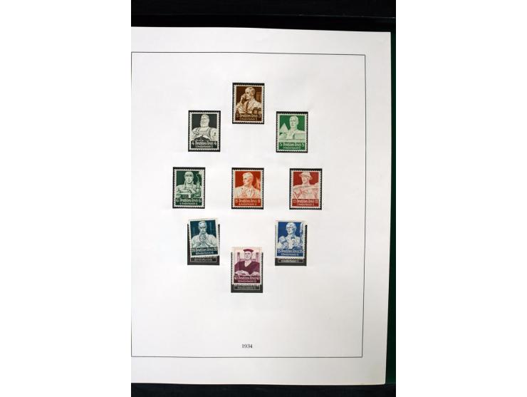1872/1945, postfrische und etwas ungebrauchte Sammlung mit u.a. Bl.1, 3 etc.