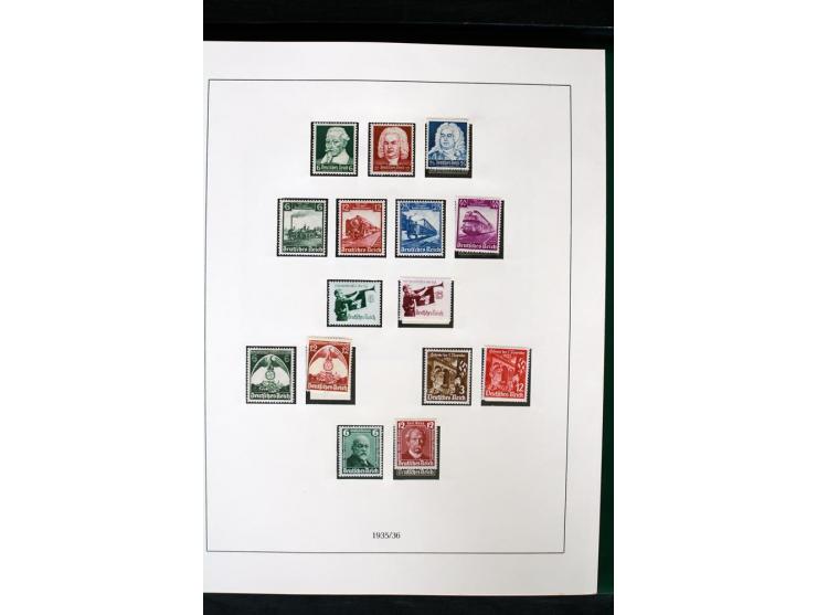 1872/1945, postfrische und etwas ungebrauchte Sammlung mit u.a. Bl.1, 3 etc.
