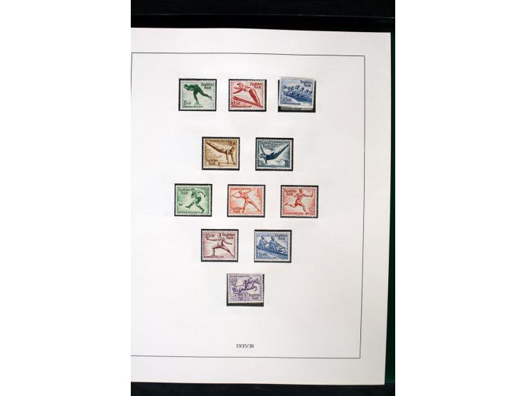 1872/1945, postfrische und etwas ungebrauchte Sammlung mit u.a. Bl.1, 3 etc.