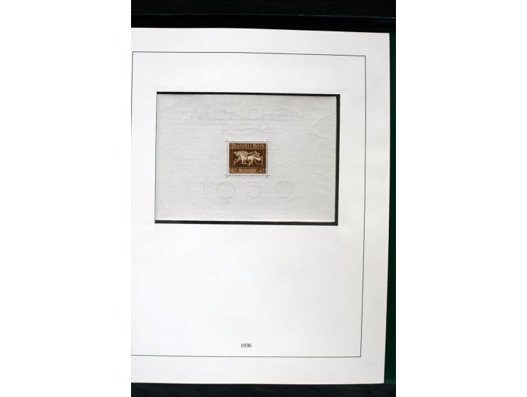 1872/1945, postfrische und etwas ungebrauchte Sammlung mit u.a. Bl.1, 3 etc.