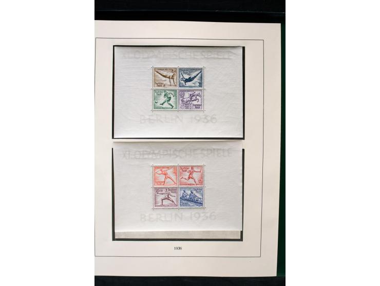 1872/1945, postfrische und etwas ungebrauchte Sammlung mit u.a. Bl.1, 3 etc.