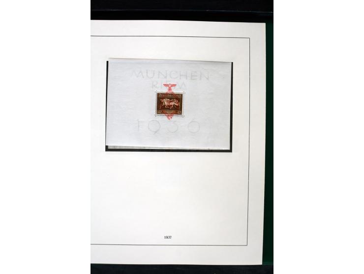 1872/1945, postfrische und etwas ungebrauchte Sammlung mit u.a. Bl.1, 3 etc.
