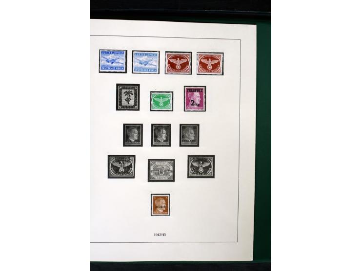 1872/1945, postfrische und etwas ungebrauchte Sammlung mit u.a. Bl.1, 3 etc.