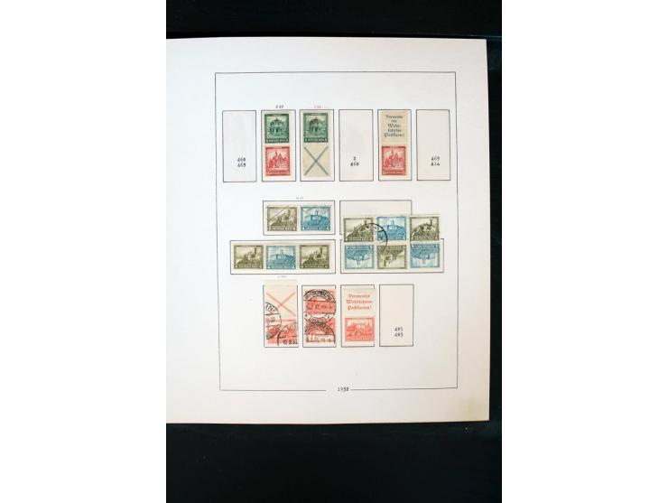 1872/1945, postfrische, ungebrauchte und gestempelte Sammlung mit u.a. Mi.-Nr. 66 (3), 438-39 (2), 456-58, 496-98, Bl.1, 2 et
