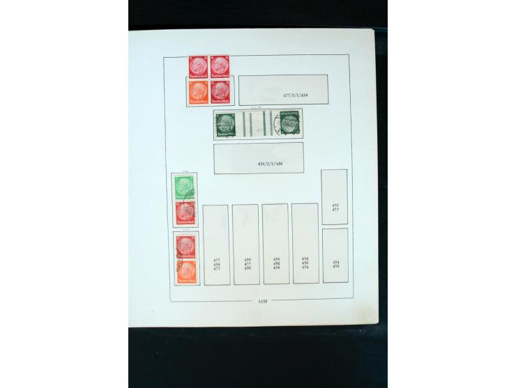 1872/1945, postfrische, ungebrauchte und gestempelte Sammlung mit u.a. Mi.-Nr. 66 (3), 438-39 (2), 456-58, 496-98, Bl.1, 2 et