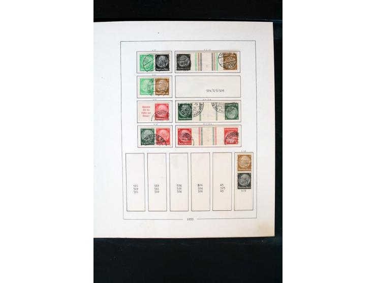 1872/1945, postfrische, ungebrauchte und gestempelte Sammlung mit u.a. Mi.-Nr. 66 (3), 438-39 (2), 456-58, 496-98, Bl.1, 2 et