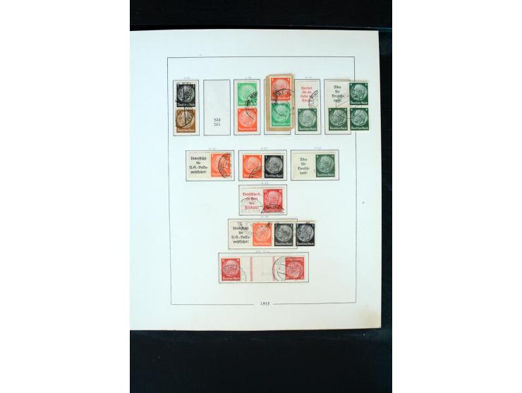 1872/1945, postfrische, ungebrauchte und gestempelte Sammlung mit u.a. Mi.-Nr. 66 (3), 438-39 (2), 456-58, 496-98, Bl.1, 2 et