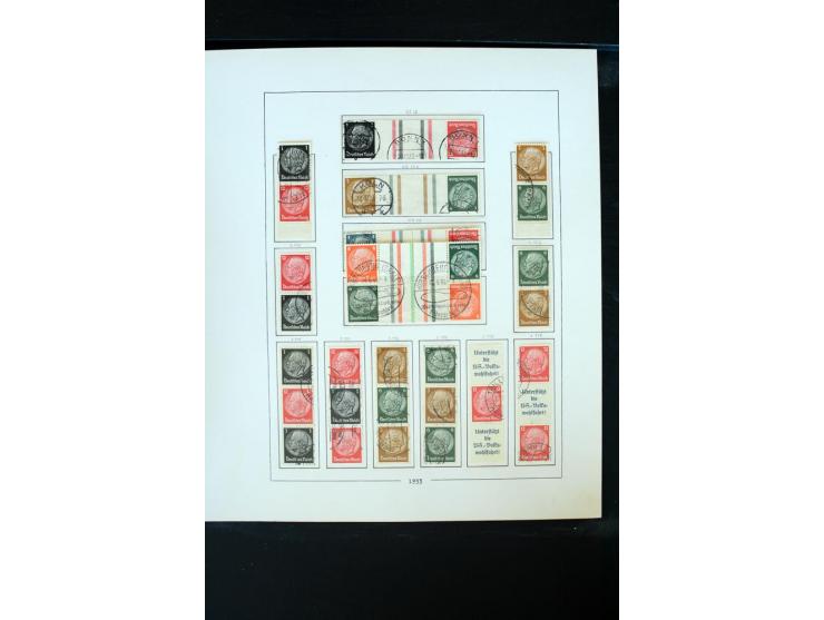 1872/1945, postfrische, ungebrauchte und gestempelte Sammlung mit u.a. Mi.-Nr. 66 (3), 438-39 (2), 456-58, 496-98, Bl.1, 2 et