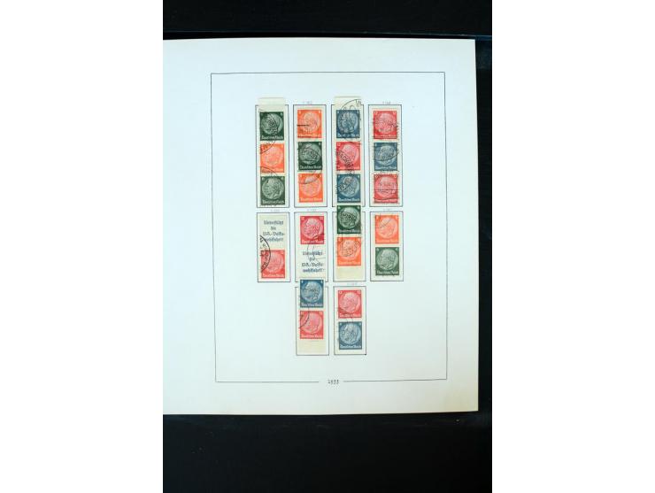 1872/1945, postfrische, ungebrauchte und gestempelte Sammlung mit u.a. Mi.-Nr. 66 (3), 438-39 (2), 456-58, 496-98, Bl.1, 2 et