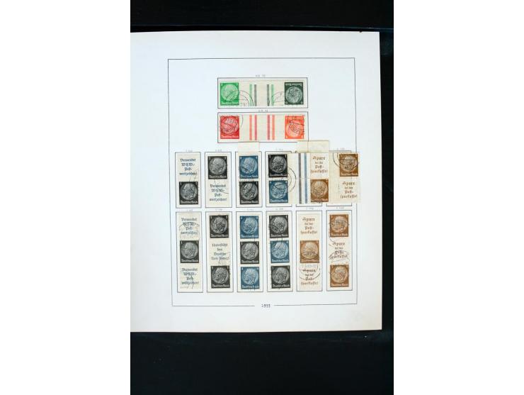 1872/1945, postfrische, ungebrauchte und gestempelte Sammlung mit u.a. Mi.-Nr. 66 (3), 438-39 (2), 456-58, 496-98, Bl.1, 2 et