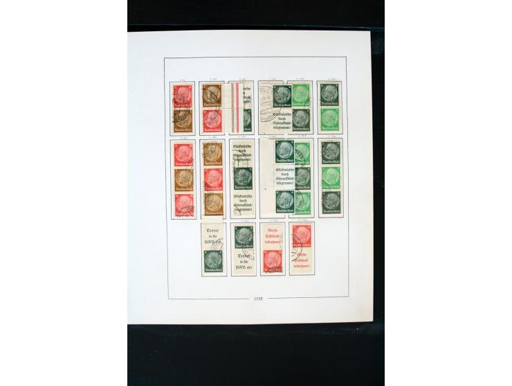 1872/1945, postfrische, ungebrauchte und gestempelte Sammlung mit u.a. Mi.-Nr. 66 (3), 438-39 (2), 456-58, 496-98, Bl.1, 2 et