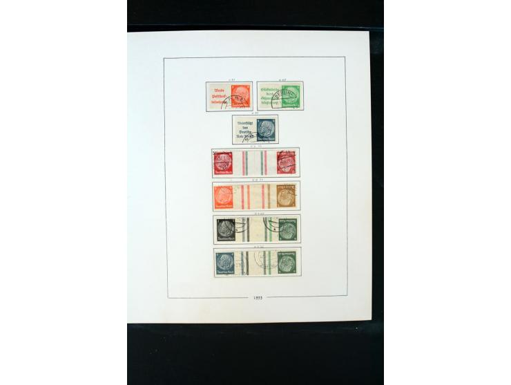 1872/1945, postfrische, ungebrauchte und gestempelte Sammlung mit u.a. Mi.-Nr. 66 (3), 438-39 (2), 456-58, 496-98, Bl.1, 2 et