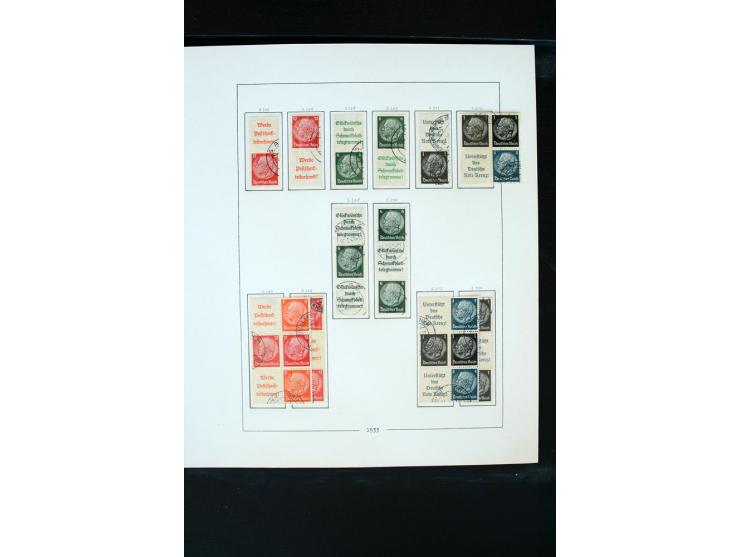 1872/1945, postfrische, ungebrauchte und gestempelte Sammlung mit u.a. Mi.-Nr. 66 (3), 438-39 (2), 456-58, 496-98, Bl.1, 2 et