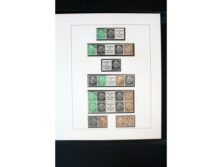 1872/1945, postfrische, ungebrauchte und gestempelte Sammlung mit u.a. Mi.-Nr. 66 (3), 438-39 (2), 456-58, 496-98, Bl.1, 2 et