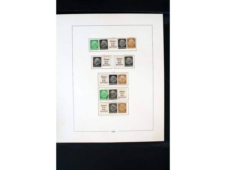 1872/1945, postfrische, ungebrauchte und gestempelte Sammlung mit u.a. Mi.-Nr. 66 (3), 438-39 (2), 456-58, 496-98, Bl.1, 2 et